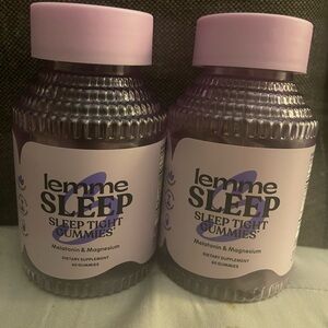 Lemme Sleep Gummies – 5mg Melatonin (60 Count) – NEW & SEALED(X2)